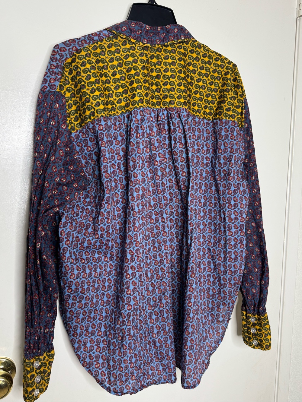 Urban Outfitters Penny PJ Mix Print Shirt - Picture 6 of 11